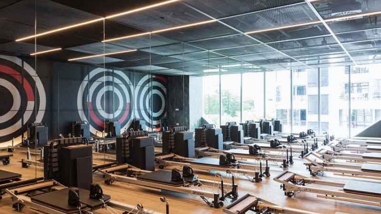 Fitness club inside JLL office premises