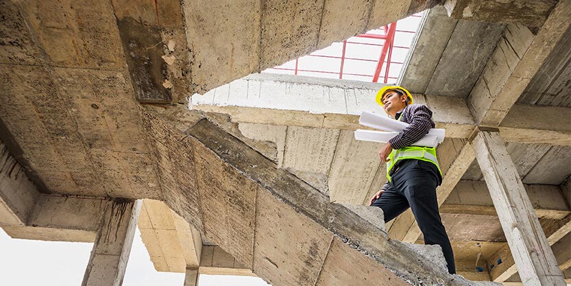 Inwestycja deweloperska, plac budowy, budynek mieszkalny, prace budowlane, terminy realizacji mieszkań