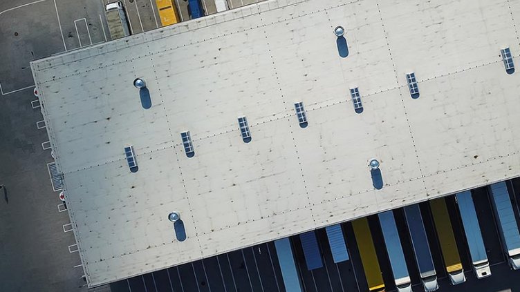 logistic centre, warehouse docks