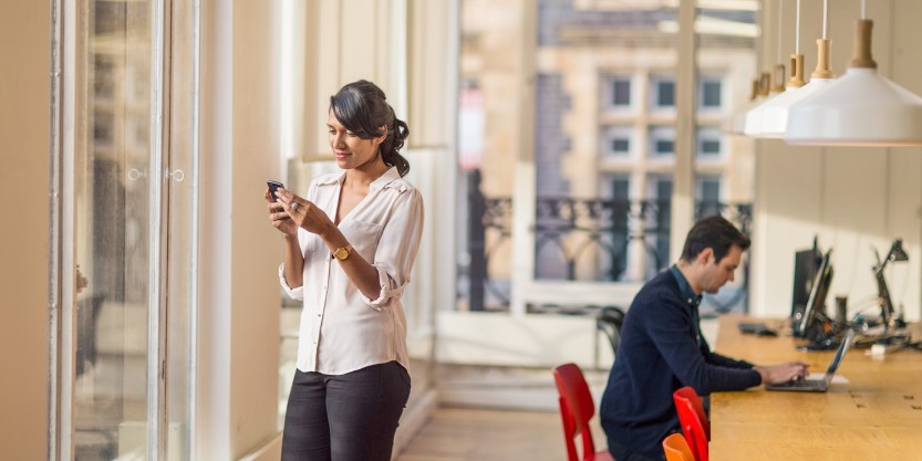 employees start to return to the office